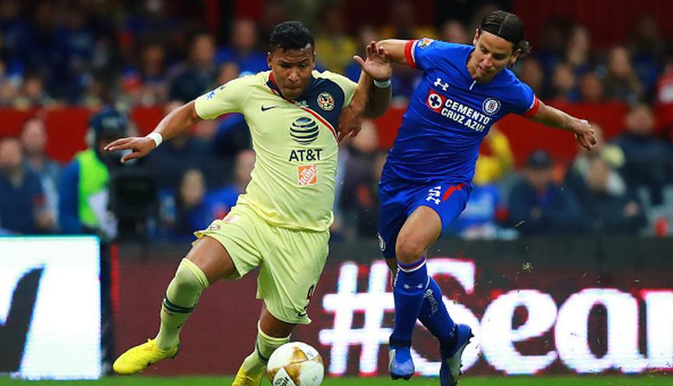 América vs Cruz Azul por la primera final del Apertura 2018 Liga MX. (Getty)