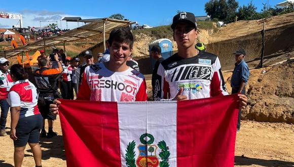Gianluca Scavino y Gino Scavino, pilotos de Yamaha, en su participación en República Dominicana. (Foto: Difusión)