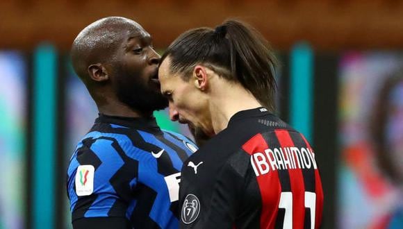 Milán vs. Inter se calienta con el duelo entre Zlatan y Lukaku (Foto: Agencias)