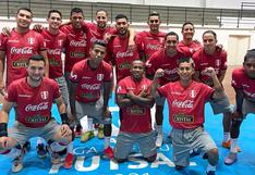 Selección peruana de futsal llegó a Asunción para disputar la Copa América Paraguay 2022