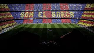 Vuelven los mosaicos: el Barça reveló el tifo que lucirá el Camp Nou en el Clásico