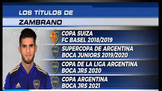 Todos los títulos de Carlos Zambrano con Boca Juniors