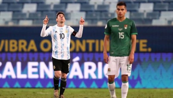 Argentina venció 4-1 a Bolivia en el duelo por la Copa América 2021. (Foto: Getty Images)