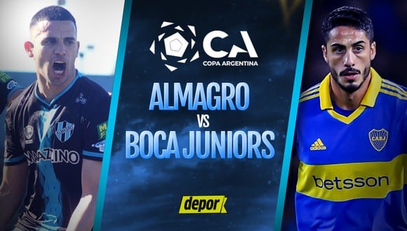 Boca vs. Almagro vía TyC Sports: revisa 
 los horario y dónde ver la transmisión de la Copa Argentina 2023. (Foto: Depor).