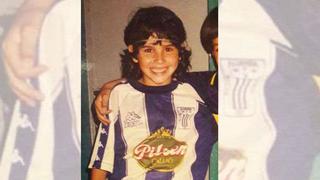 Alianza Lima: viral en Instagram del campeón del Apertura que se vistió de blanquiazul cuando tenía 6 años