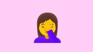 WhatsApp: qué significa el emoji de la mujer con la mano en la cara