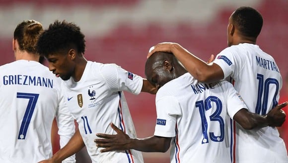 Kanté marcó el gol del triunfo para Francia ante Portugal por el Grupo 3 de la Nations League.