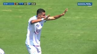 Al minuto del segundo tiempo: el gol de Kevin Serna para el 1-1 entre Sporting Cristal y ADT [VIDEO]