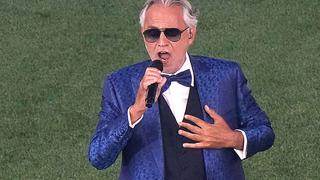 Andrea Bocelli, Totti y Nesta aperturaron la Eurocopa 2020 en el Olímpico de Roma