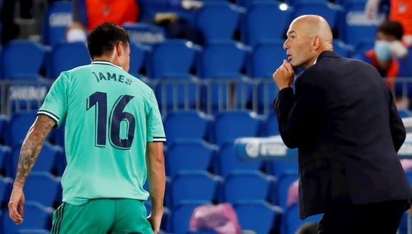 James Rodríguez regresó al Real Madrid tras dos temporadas cedido en Bayern Munich. (Foto: EFE)