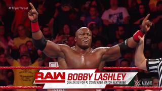 Cada vez más cerca: Bobby Lashley buscará la oportunidad titular la próxima semana en RAW [VIDEO]