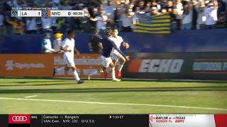En el último suspiro: gol de ‘Chicharito’ Hernández para el 1-0 de Los Ángeles Galaxy vs. New York FC [VIDEO]