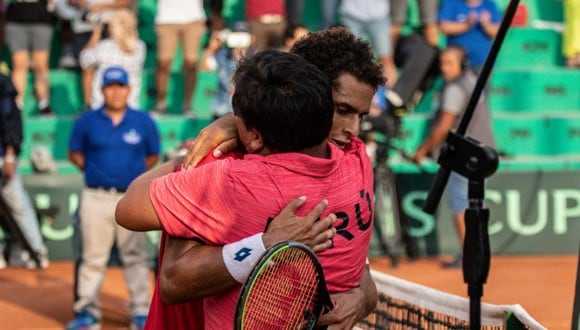 Perú derrotó a Suiza por 3-1 y jugará en el Grupo Mundial I de la Copa Davis. (Foto: Tenis Al Máximo)