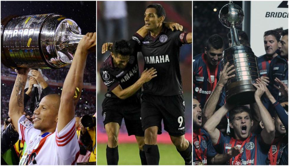 Equipos argentinos que disputaron la final de la Copa Libertadores (Foto: Internet)