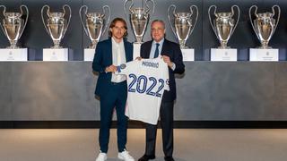 Asegura el mediocampo: Real Madrid renovó el contrato de Luka Modric hasta 2022