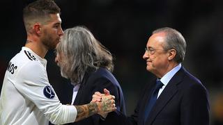 La paz sea con vosotros: Sergio Ramos y Florentino conversan tras fuerte discusión en el Real Madrid