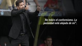 Las frases de Diego Simeone que explican su éxito en el Atlético de Madrid