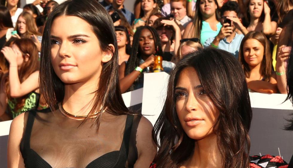 Kim Kardashian se refirió al comentario de Kendall Jenner, quien dijo no estar muy a gusto con el nombre del menor de sus sobrinos. (Foto: AFP)