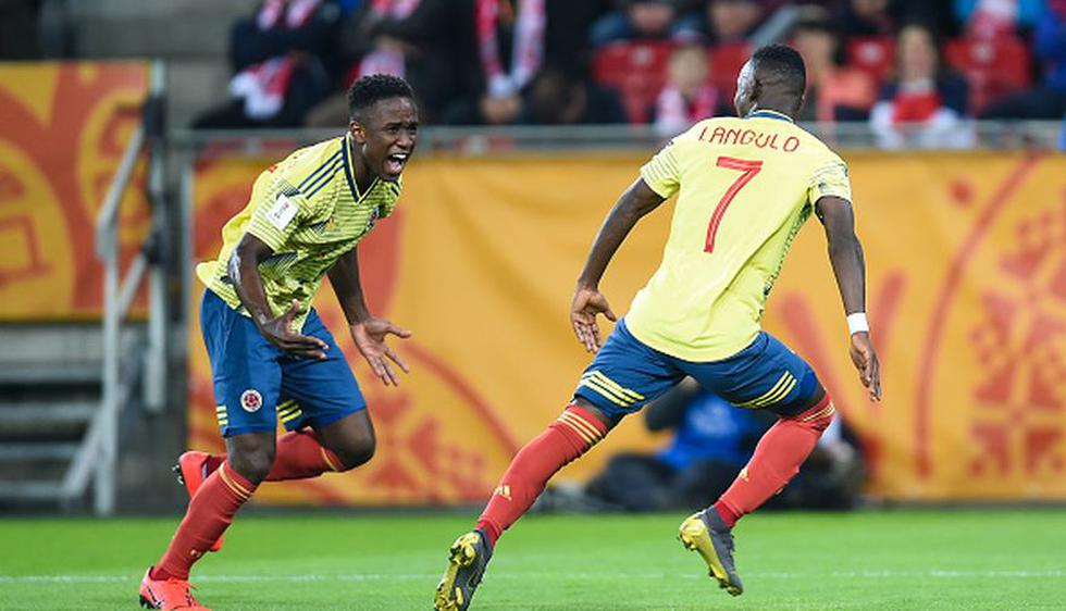 ¡La fiesta es sudamericana! Colombia venció a la local Polonia en el debut del Mundial Sub 20. (Getty)