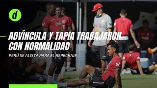 Selección peruana: Advíncula y Tapia entrenaron con normalidad en Barcelona