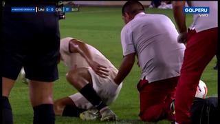 Preocupación en la 'U': Guarderas pidió su cambio por lesión y es duda para el debut en la Libertadores [VIDEO]