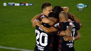 Como un fantasma: Milton Casco anota el 1-0 de River Plate contra Huracán por la Superliga [VIDEO]