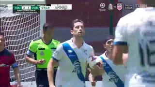 Sin pestañear: Santiago Ormeño descontó y puso el 2-1 del Toluca vs. Puebla por la Liga MX [VIDEO]