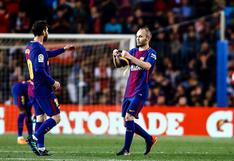 Y así se construyó la historia: el momento en el que Iniesta cede el brazalete a Messi [VIDEO]