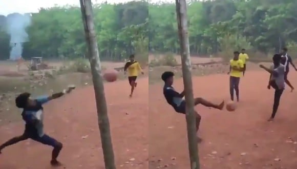 Un video viral muestra las alucinantes habilidades defensivas de un joven guardameta para resistir a los embates ofensivos de sus rivales. | Crédito: @ErikSolheim / Twitter.