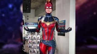 "Avengers: Endgame" | ¡Algo inédito! Lucen el tercer traje de Capitana Marvel en el UCM