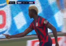 Sobre la hora: Gyasi Zardes y el 1-0 del Estados Unidos vs. Qatar por la Copa Oro 2021 [VIDEO]