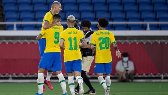 Brasil venció a Arabia Saudita en la fecha 3 de los Juegos Olímpicos Tokio 2020 (Foto: @cbf_futebol)