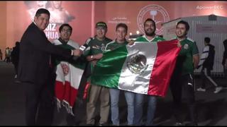 ¡Tendrá su barra! Mexicanos llegaron hasta Arabia Saudita para apoyar a Andy Ruiz de cara su pelea contra Anthony Joshua [VIDEO]
