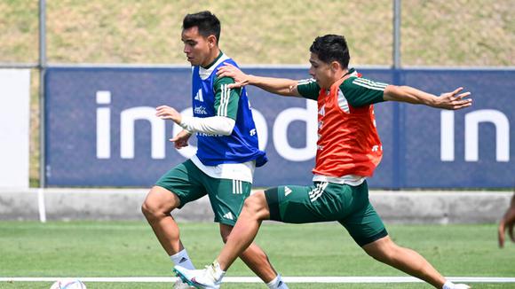 México vs. Guatemala por partido amistoso (Video: @miseleccionmx).