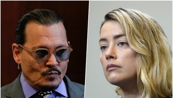 Johnny Deep salió victorioso en el juicio que entabló contra Amber Heard, aunque ambos fueron considerados responsables de difamación. (Foto: AFP)
