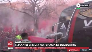 ¡Argentina es una fiesta! El banderazo de los hinchas de River camino a La Bombonera por la Libertadores [VIDEO]