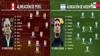 Copa América 2024: Posibles alineaciones del Perú vs Argentina | VIDEO
