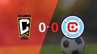 No hubo goles en el empate entre Columbus Crew SC y Chicago Fire