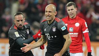 Bayern Munich venció 3-1 al Mainz 05 por la fecha 13 de Bundesliga
