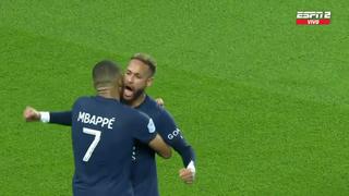 Asistencia de Mbappé: gol de Neymar para el 1-0 del PSG vs. Marsella [VIDEO]