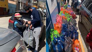 Solidarios: UTC y sus jugadores donaron alimentos a los más necesitados