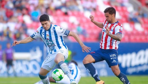 San Luis y Pachuca empataron 2-2 por los cuartos de final de la Liguilla del Clausura 2022 de la Liga MX. (Foto: Getty Images)