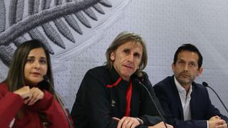 Ricardo Gareca en conferencia de prensa previo al partido de repechaje