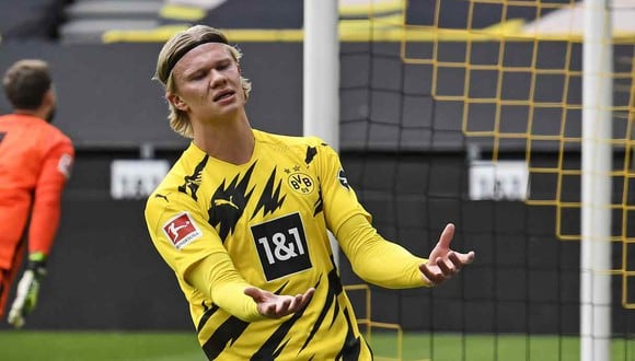 Borussia Dortmund tiene atado a Erling Haaland hasta el 2024. (Foto: AP)