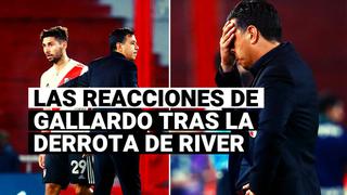 Copa Libertadores: las reacciones de Marcelo Gallardo tras la derrota de River Plate por las semifinales