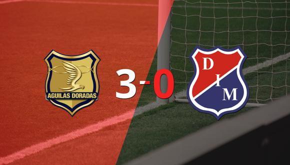 Tranquila victoria de Águilas Doradas Rionegro por 3 a 0 frente a Independiente Medellín