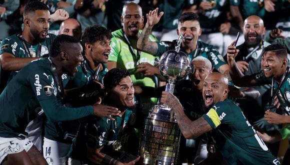 Palmeiras venció 2-1 a Flamengo y se coronó campeón de la Copa Libertadores. (Foto: EFE)