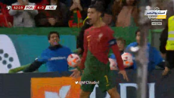 Cristiano Ronaldo anotó doblete para el 4-0 de Portugal vs. Liechtenstein. (Video: SporTV)