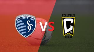 Comenzó el segundo tiempo y Sporting Kansas City está empatando con Columbus Crew SC en el estadio Children's Mercy Park