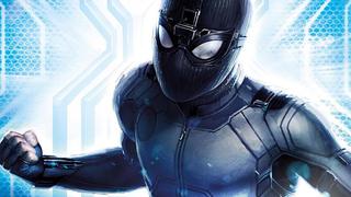 "Spider-Man: Lejos de Casa" comparte el nuevo traje negro de Tom Holland en póster oficial